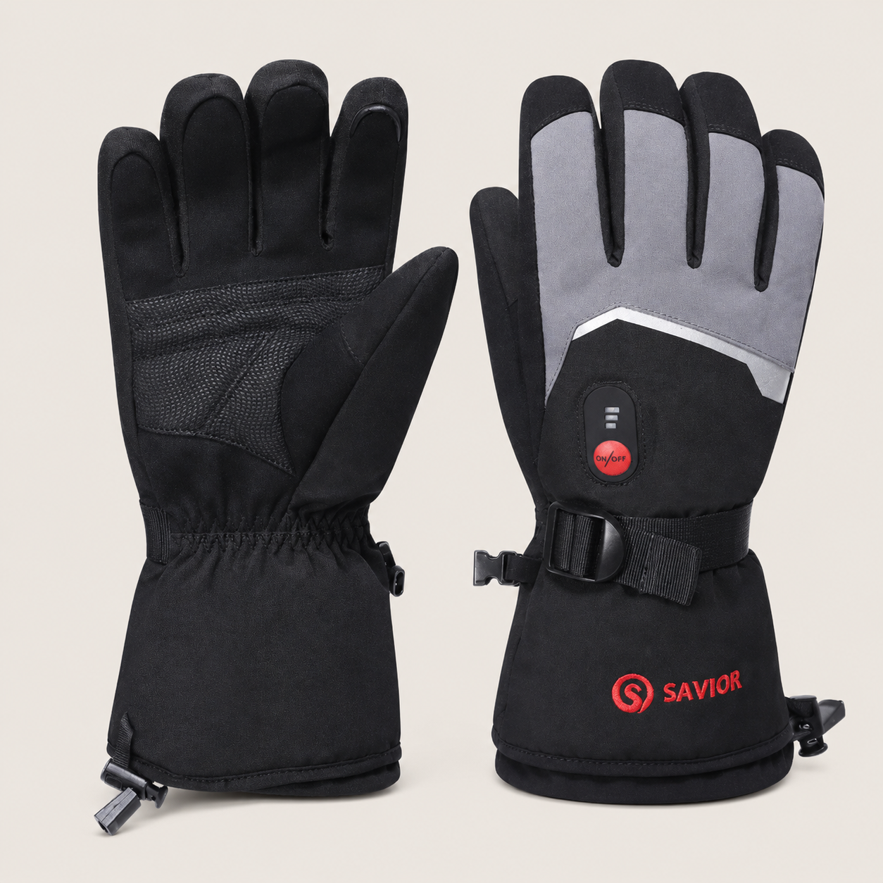 Men's & Women's Heated Ski Gloves – Waterproof, Touchscreen – image 3