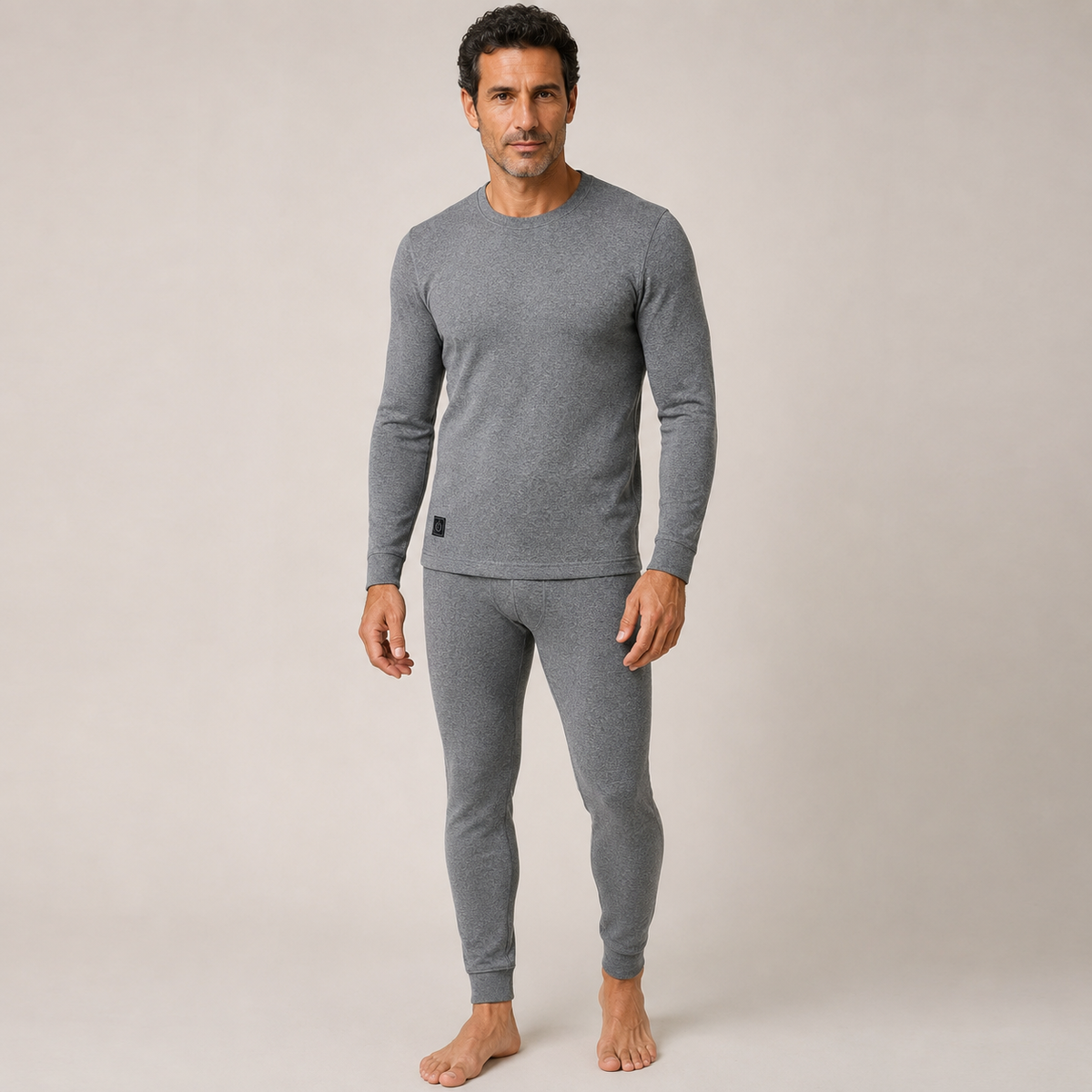 Men's Heated Base Layer – 28-Zone Thermal Underwear Set – image 1