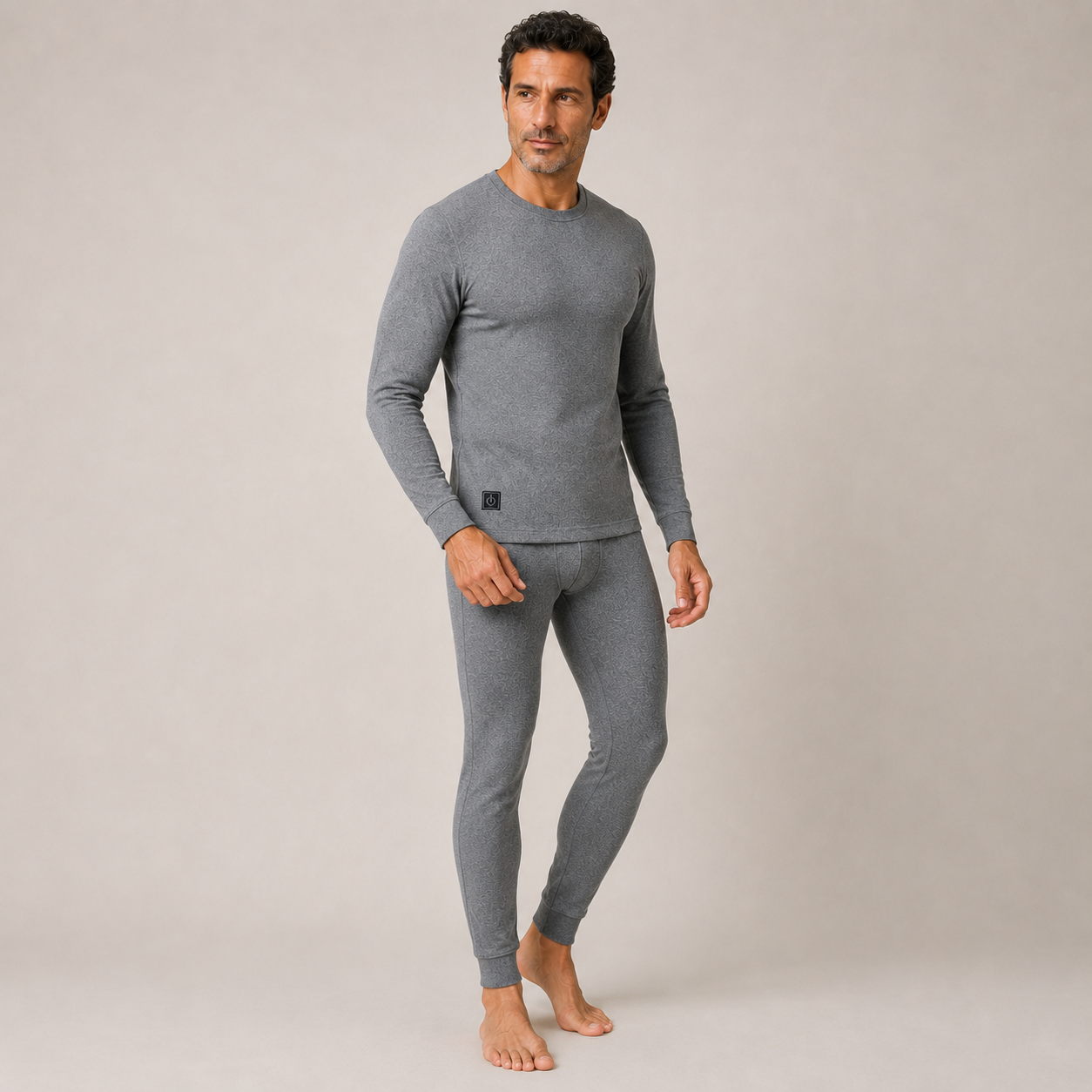 Men's Heated Base Layer – 28-Zone Thermal Underwear Set – image 2