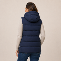 Women's Heated Vest – 11 Heating Zones, Navy – image 2