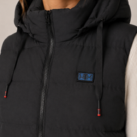 Women's Heated Vest – 11 Heating Zones, Black – image 3