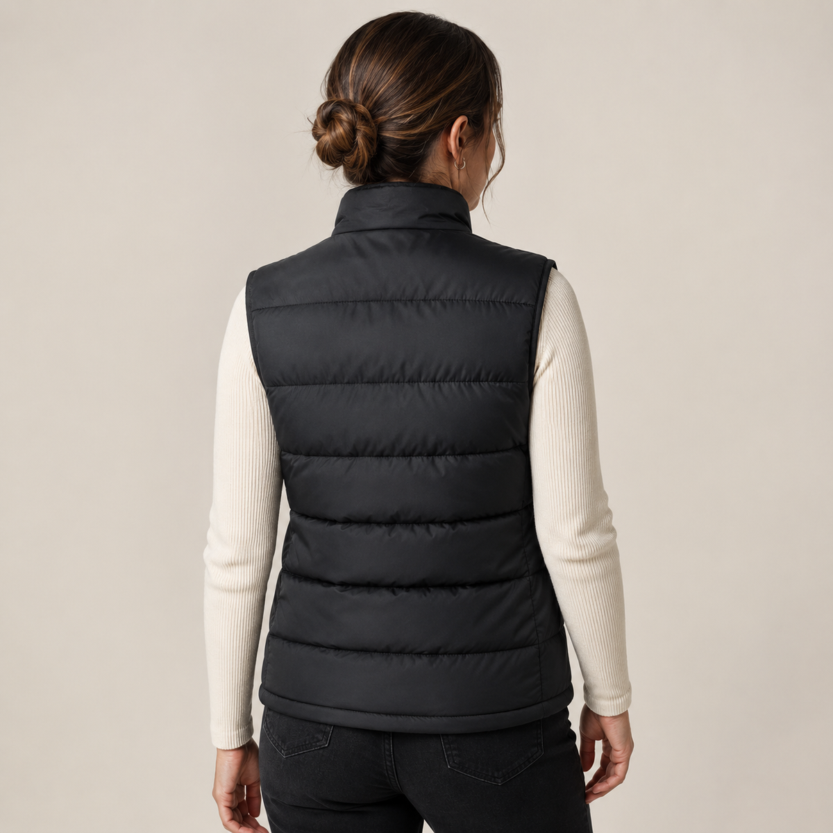 Women's Heated Vest – Black – image 2