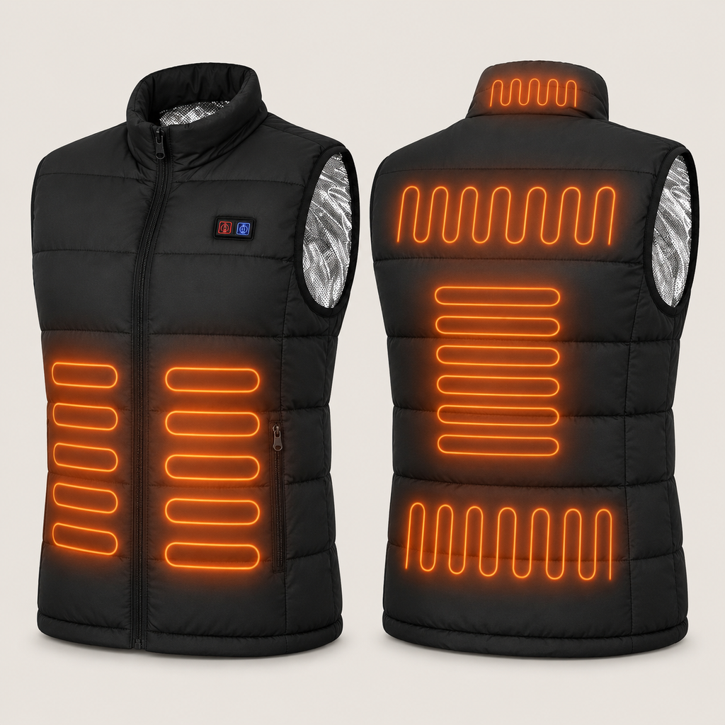 Women's Heated Vest – Black – image 4