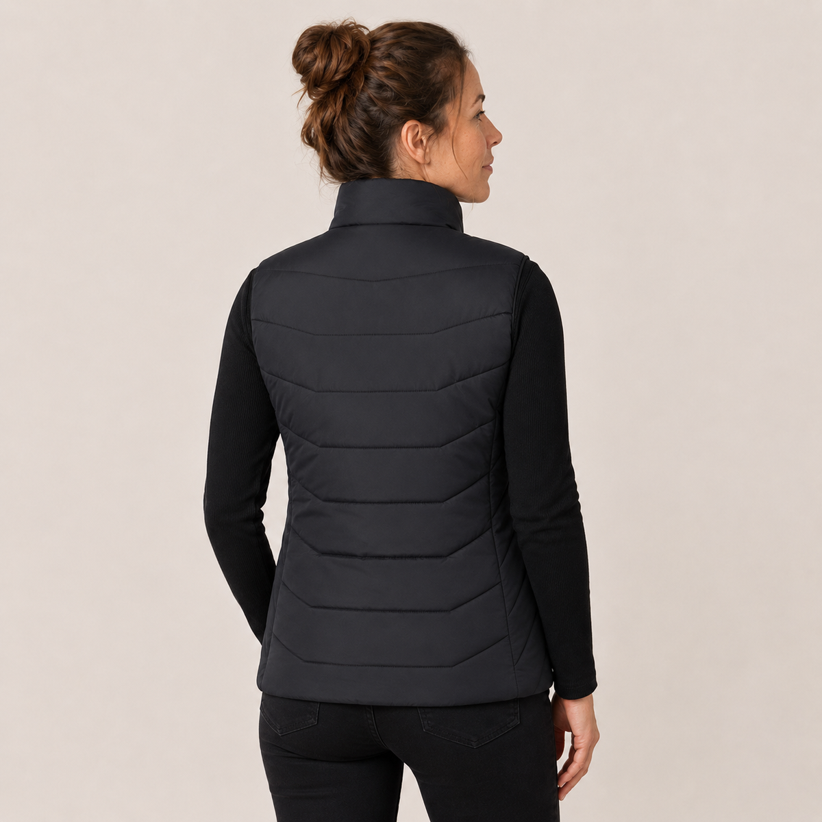 Women's Heated Vest – Black – image 2