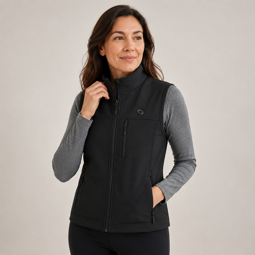 Women's Heated Vest – Black – image 1