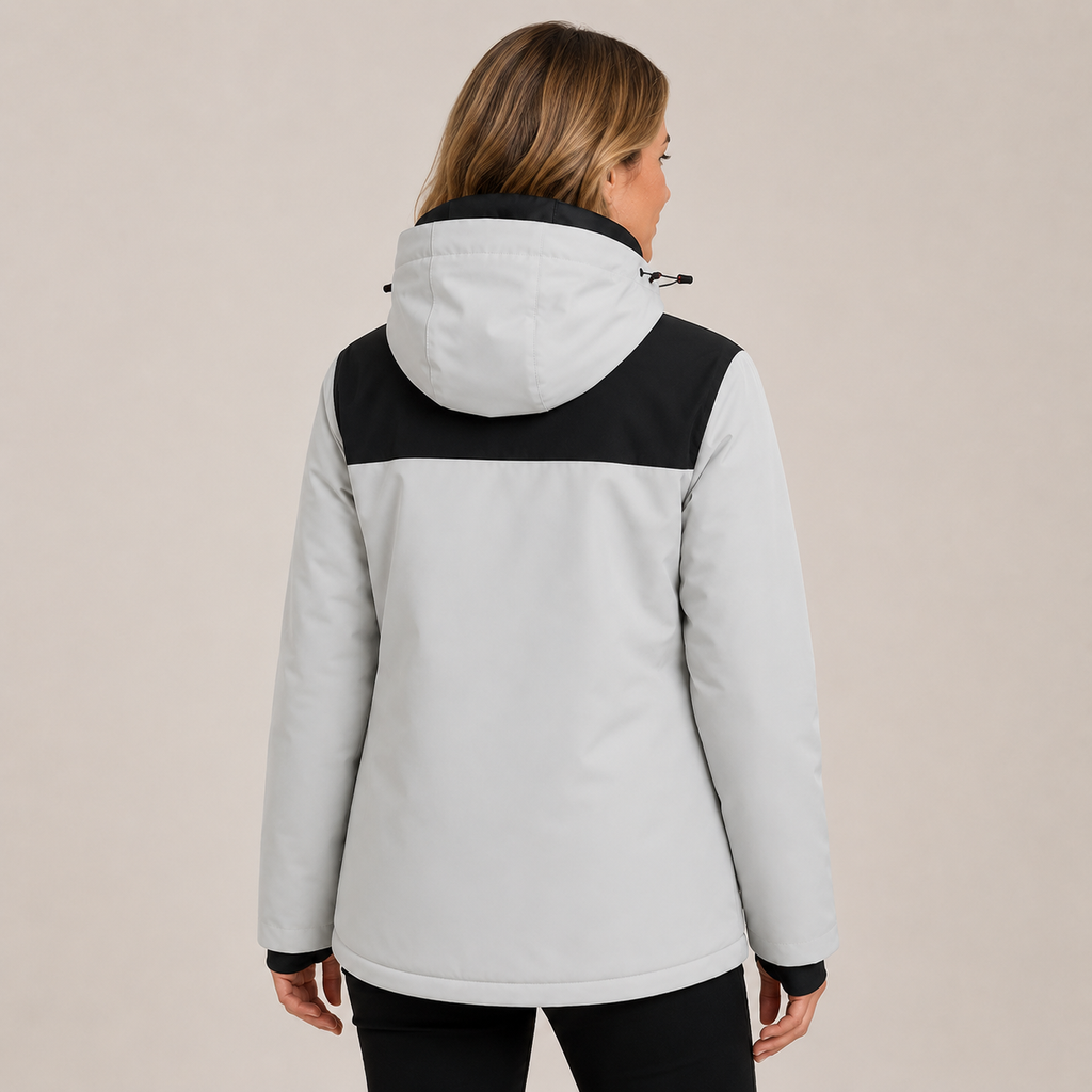 Women's Heated Jacket – Grey & Black – image 2