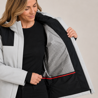 Women's Heated Jacket – Grey & Black – image 3