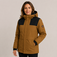 Women's Heated Jacket – Brown – image 1