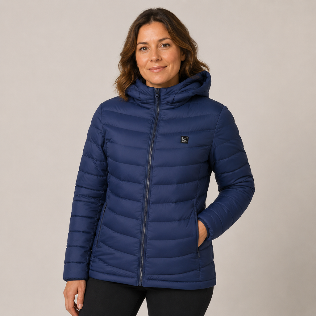 Women's Heated Jacket – 9 Heating Zones, Navy – image 1