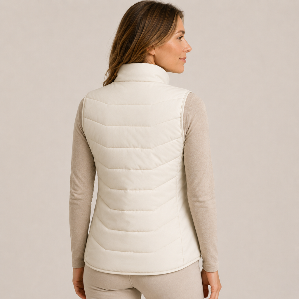 Women's Heated Vest – White – image 2