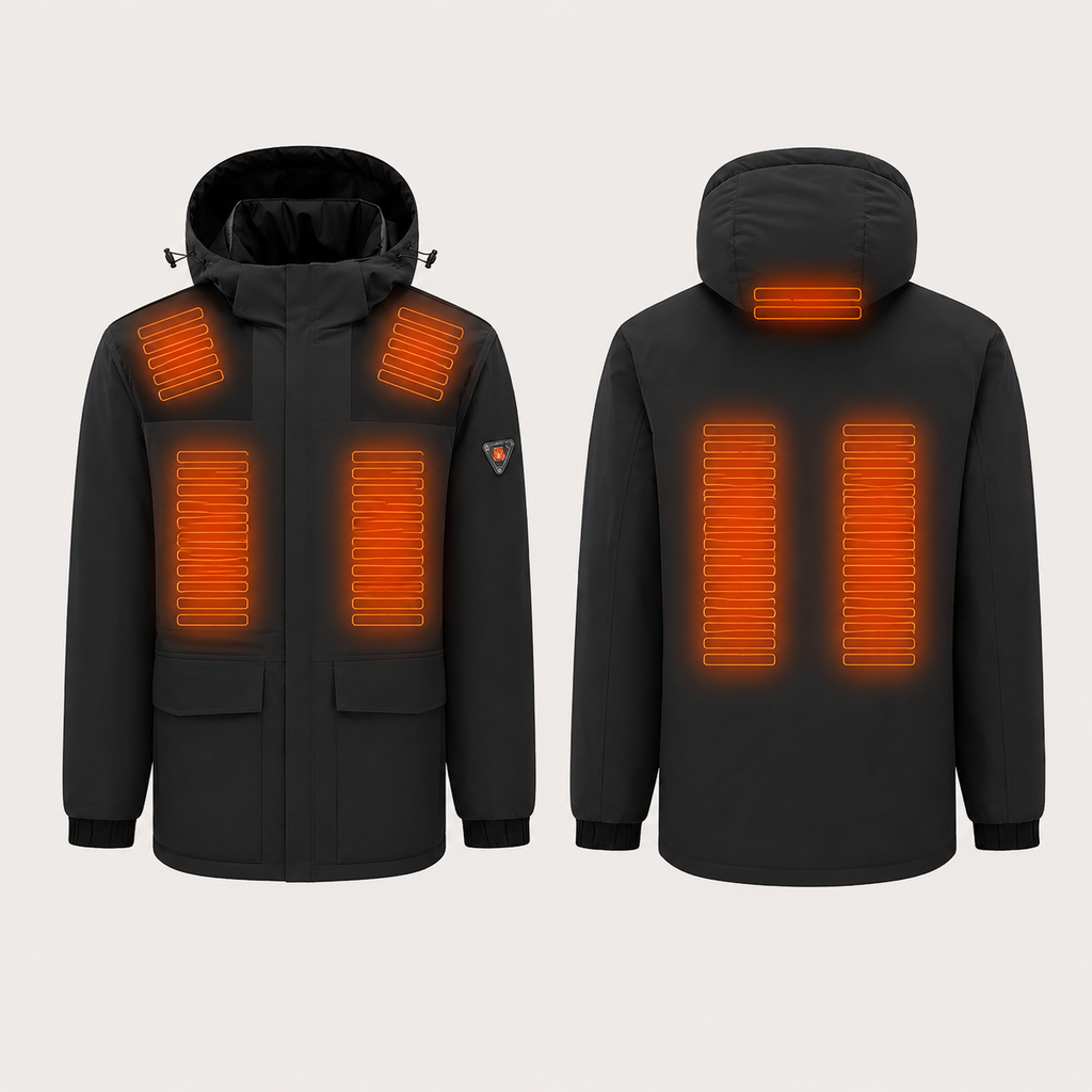 Women's Heated Jacket – Black – image 5