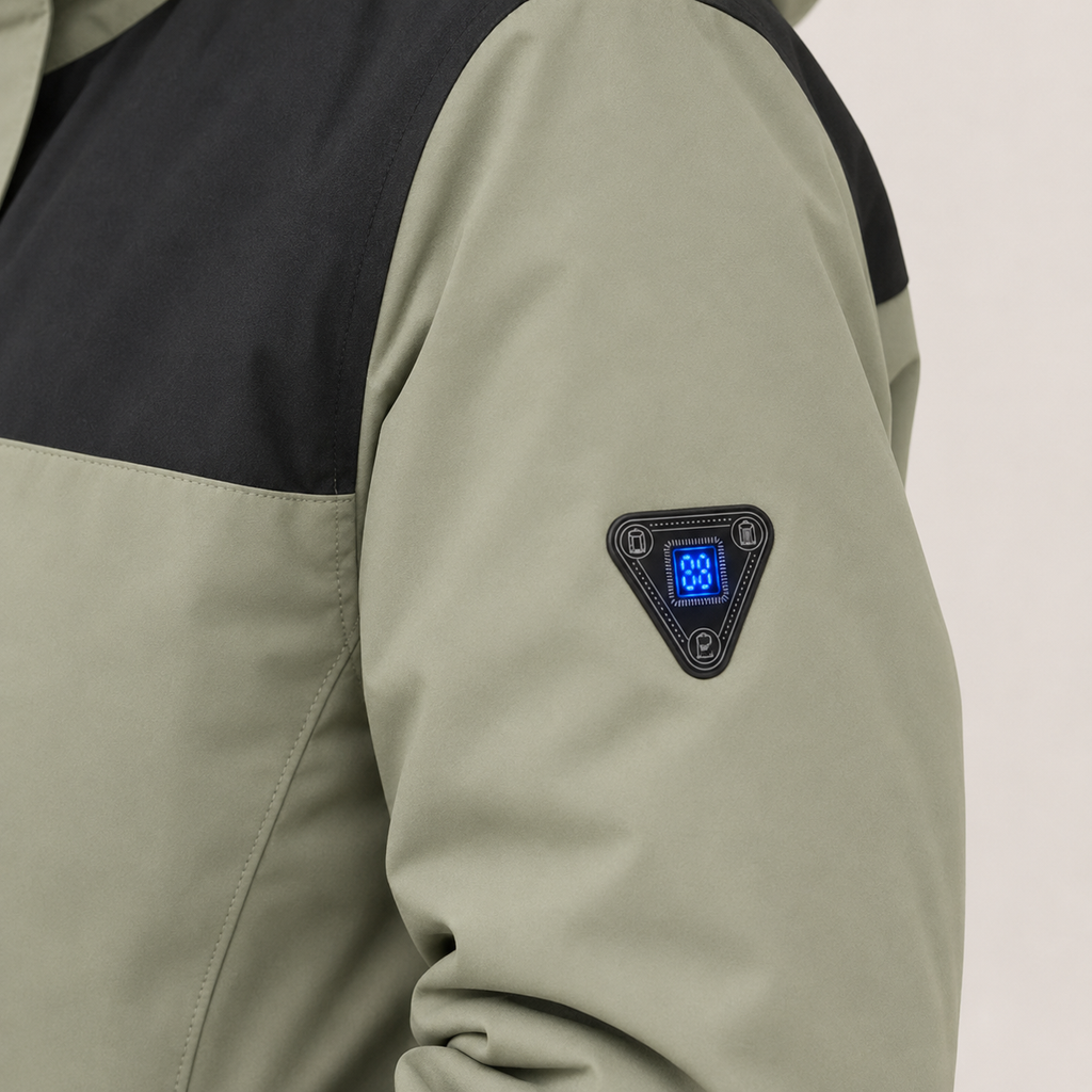 Women's Heated Jacket – Khaki – image 3
