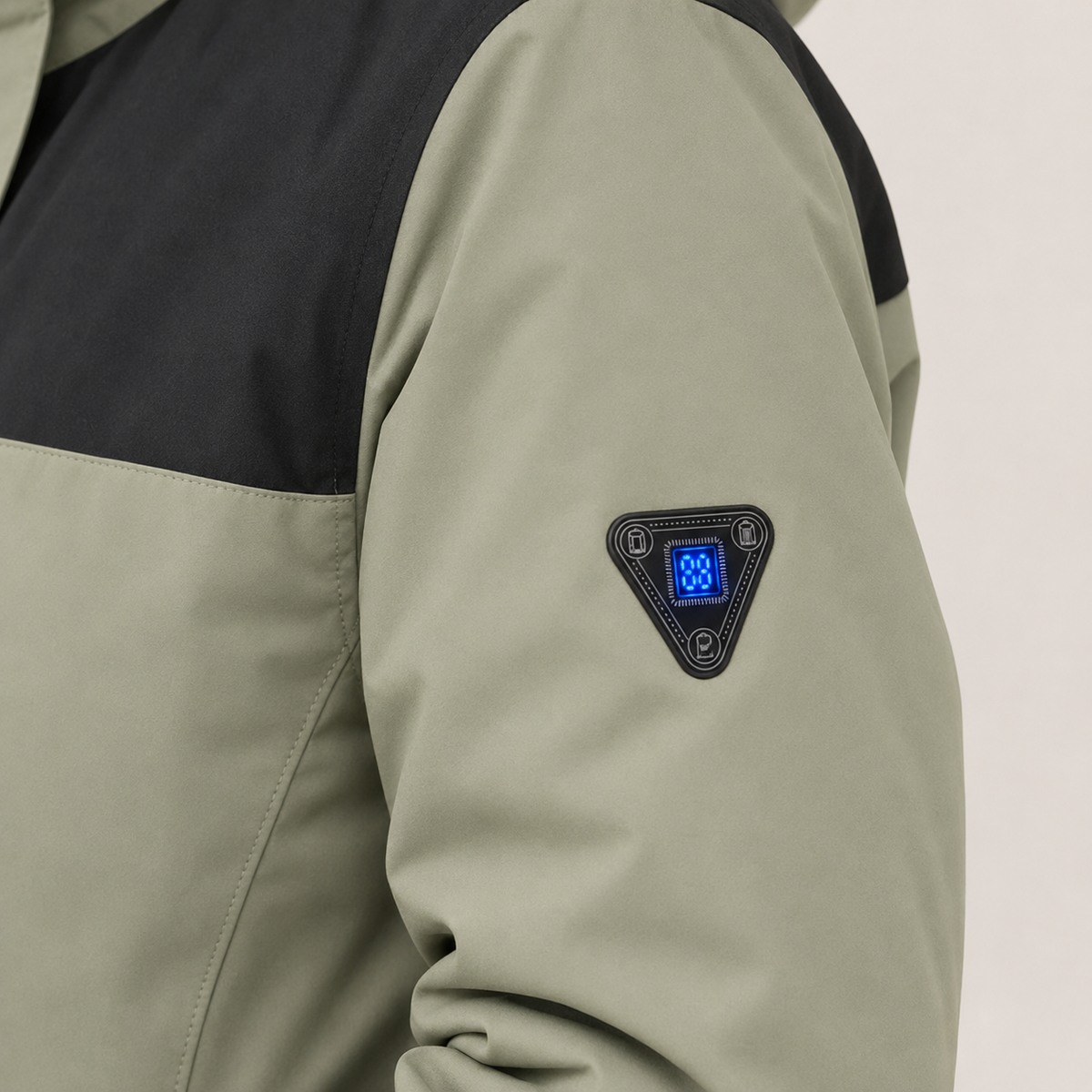 Women's Heated Jacket – Khaki – image 3