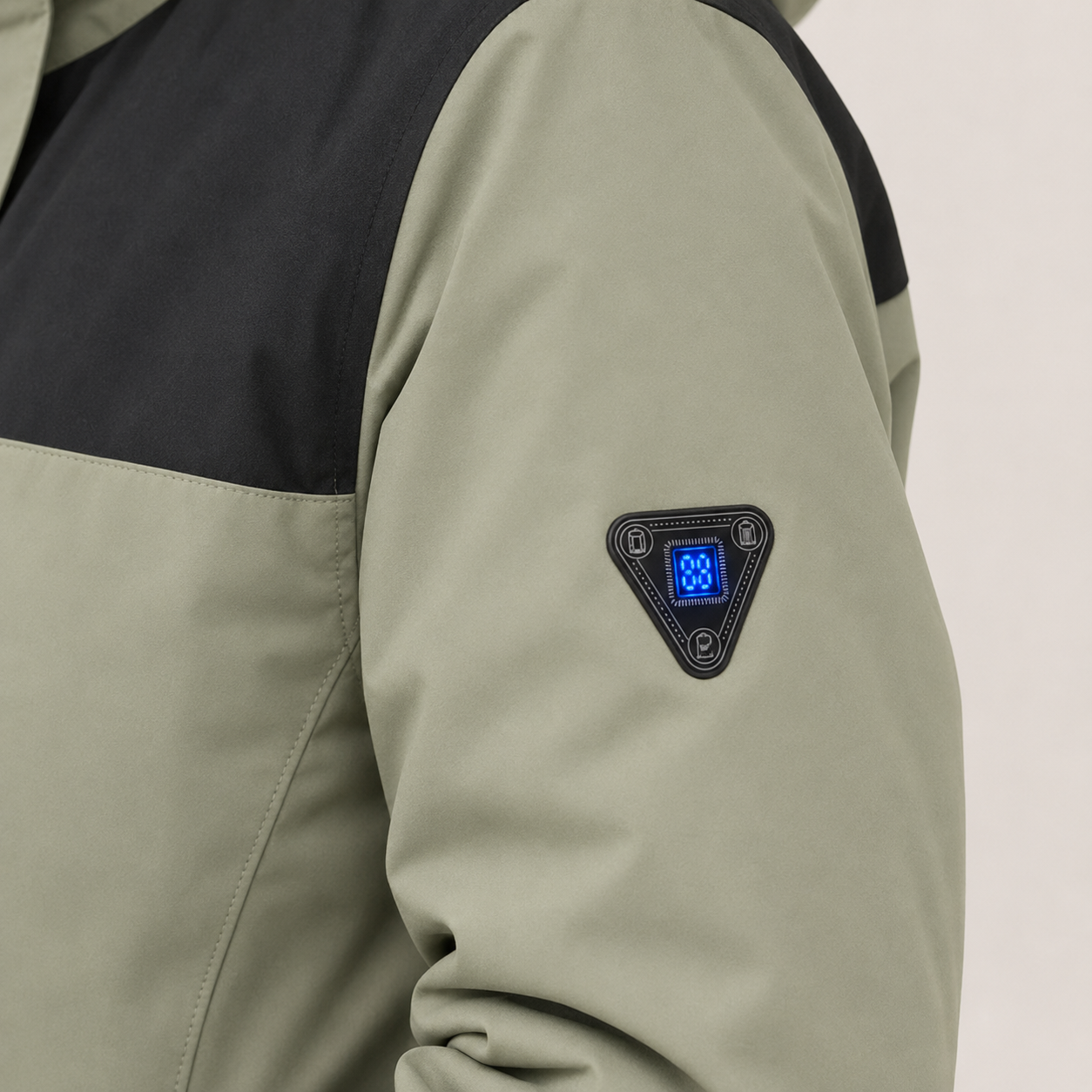 Women's Heated Jacket – Khaki – image 3
