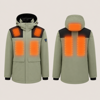 Women's Heated Jacket – Khaki – image 5