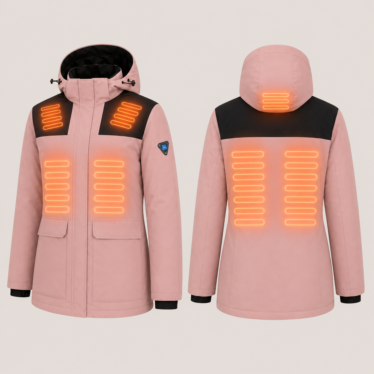 Women's Heated Jacket – Pink – image 5