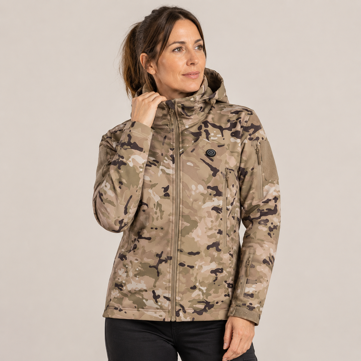 Women's Heated Jacket – Camo – image 1
