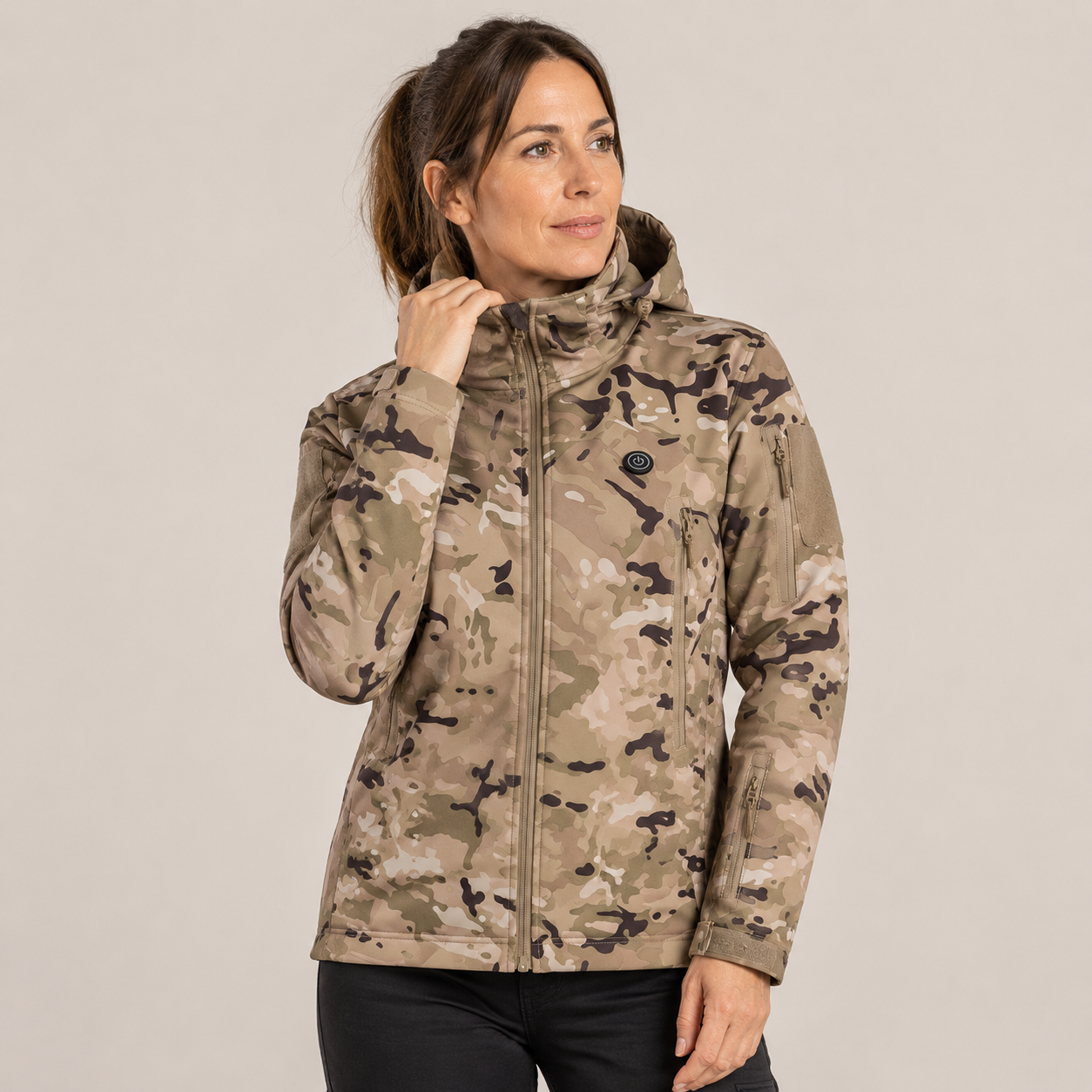 Women's Heated Jacket – Camo – image 1