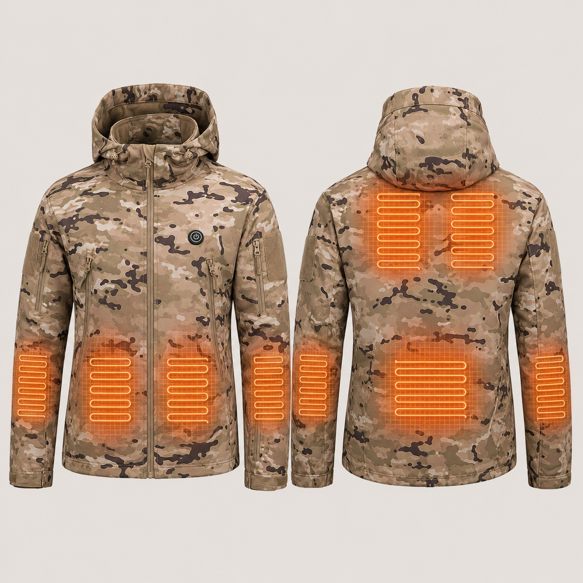 Women's Heated Jacket – Camo – image 5