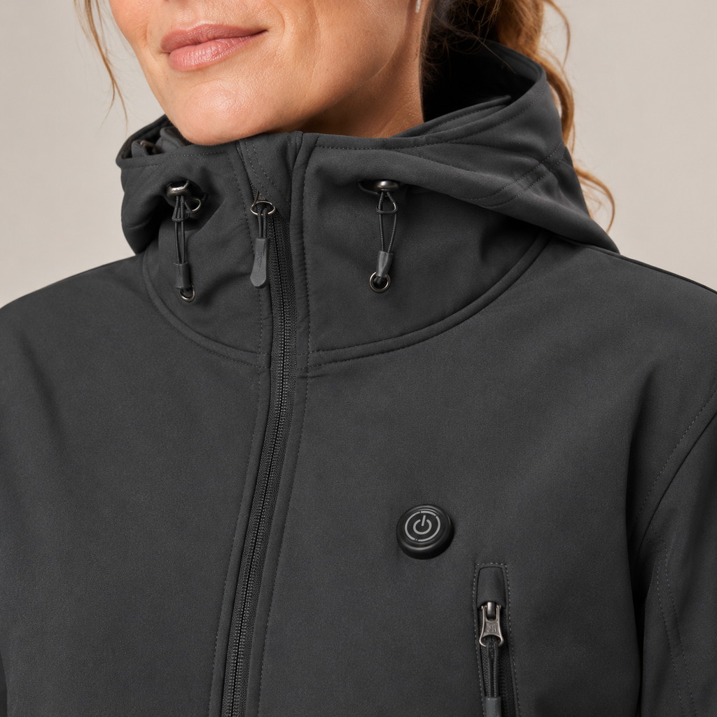 Women's Heated Jacket – Grey – image 3