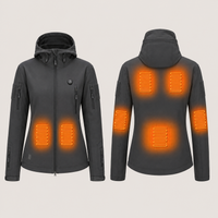 Women's Heated Jacket – Grey – image 5