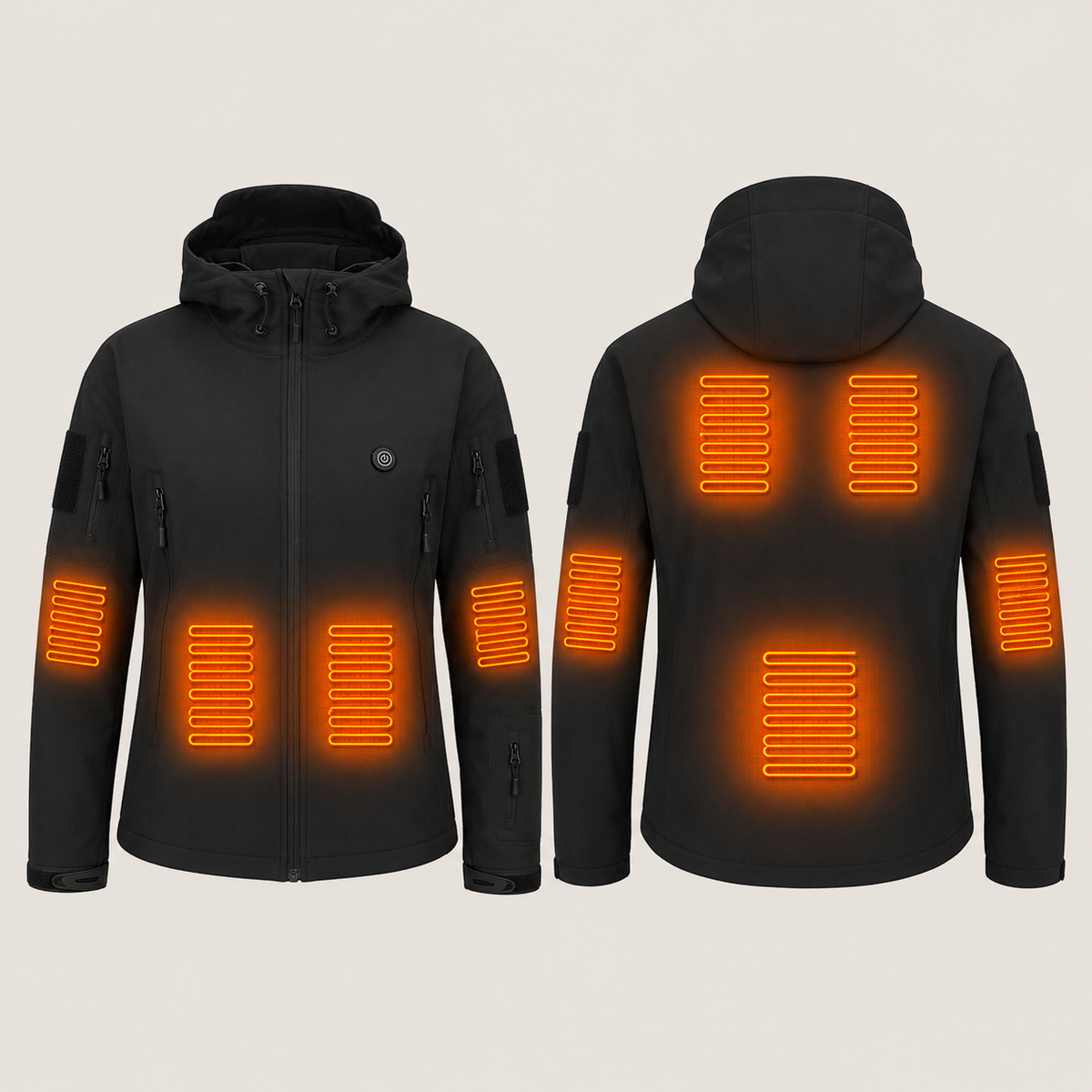 Women's Heated Jacket – Black – image 5