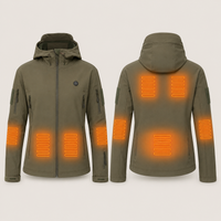 Women's Heated Jacket – Green – image 5