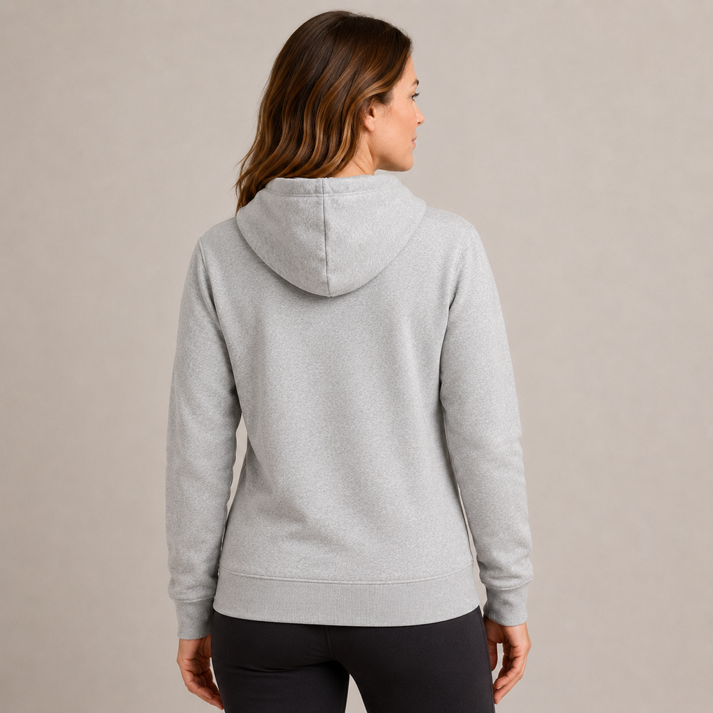 Women's Heated Hoodie – 17 Heating Zones, Grey – image 2
