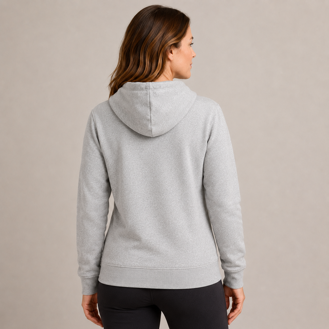 Women's Heated Hoodie – 17 Heating Zones, Grey – image 2