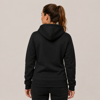 Women's Heated Hoodie – 17 Heating Zones, Black – image 5